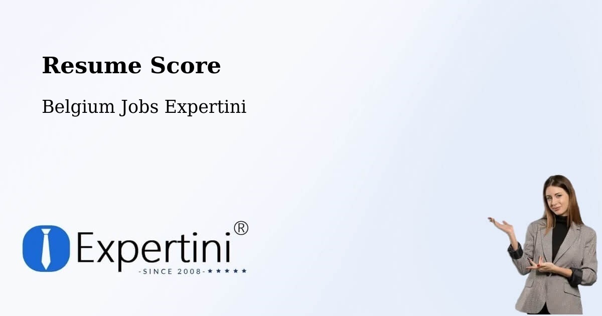 Resume Score & Job Description Match Tool – Modave - Belgium Jobs Expertini
